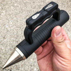 Defender Knuckle Buster Stun Gun w/ Kubaton - BLADE ADDICT