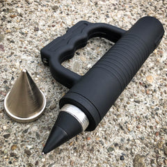 Defender Knuckle Buster Stun Gun w/ Kubaton - BLADE ADDICT