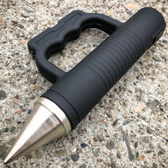 Defender Knuckle Buster Stun Gun w/ Kubaton - BLADE ADDICT