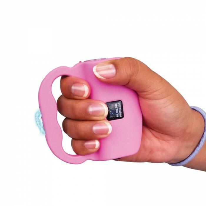 Jolt Protector 60,000,000 Stun Gun - Black or Pink - BLADE ADDICT