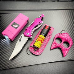 Pink Ladies Self Defense Set - BLADE ADDICT