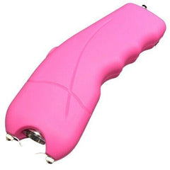 Tactical 2.5MIL Stun Gun LED Flashlight Security Self Defense PINK w/ Black Case - BLADE ADDICT