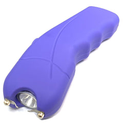 Tactical 2.5MIL Stun Gun LED Flashlight Security Self Defense PURPLE w/ Case NEW - BLADE ADDICT