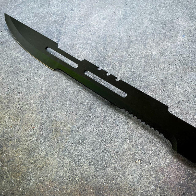 2 PACK COMBO 27.5" LARGE BLOOD RAYNE NINJA VAMPIRE MACHETE SWORD BLADE KNIFE - BLADE ADDICT