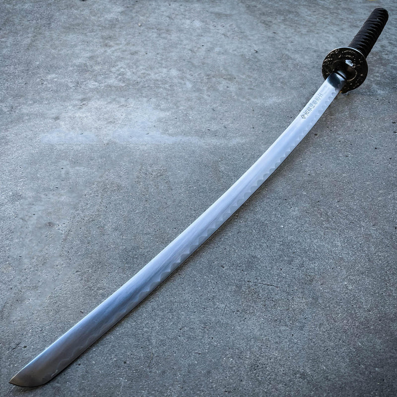41" Japanese Samurai Sword Katana Dragon Engraved Ninja Blade Bushido Knife NEW - BLADE ADDICT