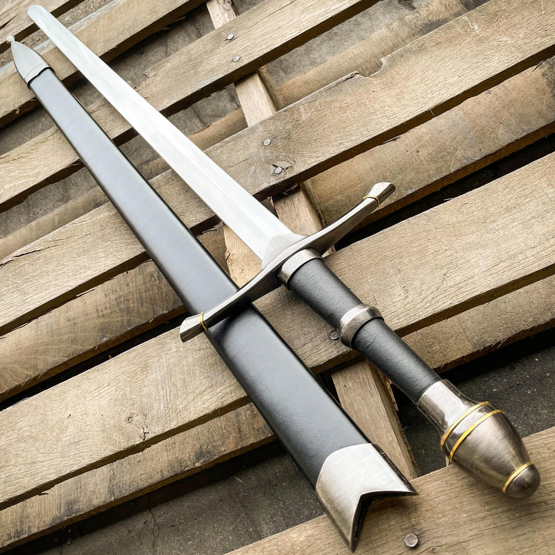 LOTR Medieval Crusader Sword FANTASY Blade B - BLADE ADDICT