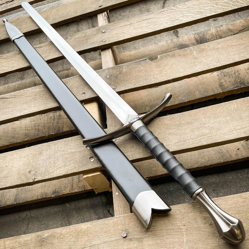 LOTR Medieval Crusader Sword FANTASY Blade C - BLADE ADDICT