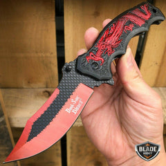 6 PC Red Slayer Tactical Set - BLADE ADDICT