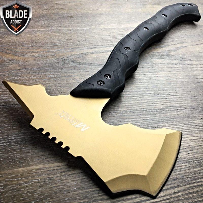 7PC Gold Tactical Set - BLADE ADDICT