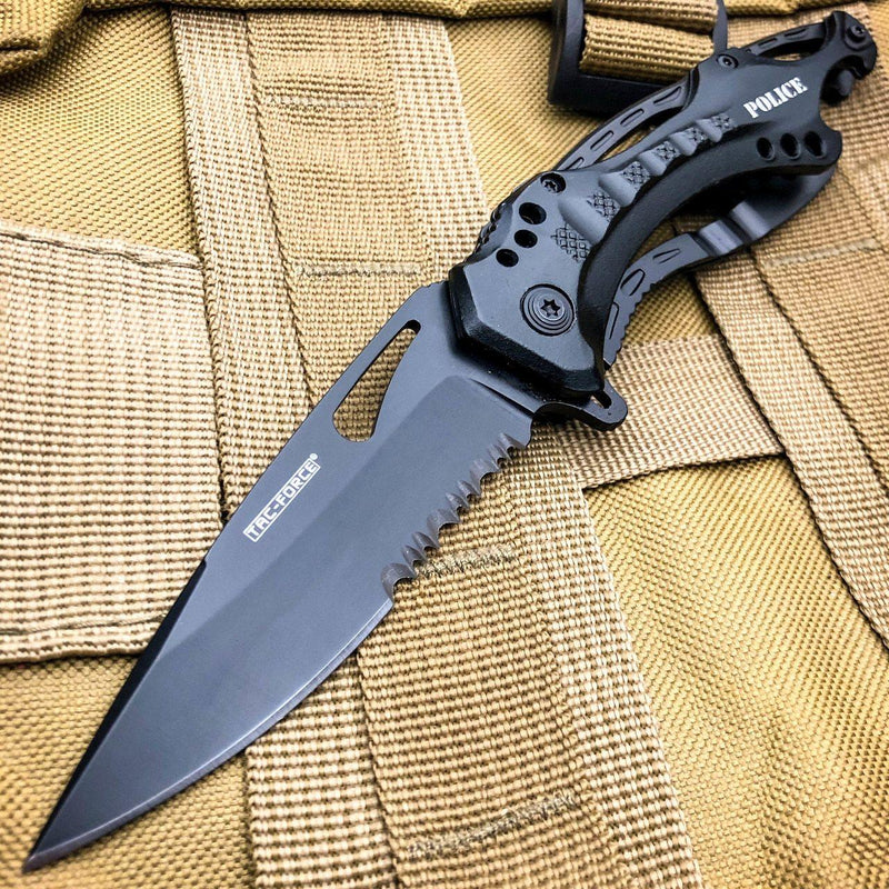 8PC BLACK REAPER TACTICAL KNIFE SET - BLADE ADDICT