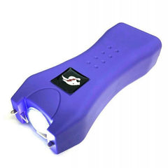 TACTICAL STUN GUN FLASHLIGHT + POCKET KNIFE + PEPPER SPRAY PURPLE SELF DEFENSE - BLADE ADDICT