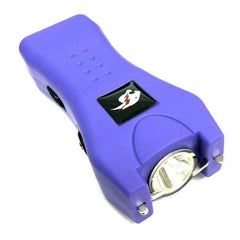 TACTICAL STUN GUN FLASHLIGHT + POCKET KNIFE + PEPPER SPRAY PURPLE SELF DEFENSE - BLADE ADDICT