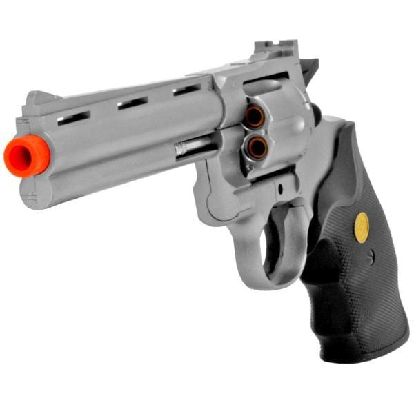 357 MAGNUM REVOLVER FULL SIZE SPRING AIRSOFT HAND GUN PISTOL w/ Shells 6mm  BB