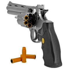 357 MAGNUM REVOLVER FULL SIZE SPRING AIRSOFT HAND GUN PISTOL - BLADE ADDICT