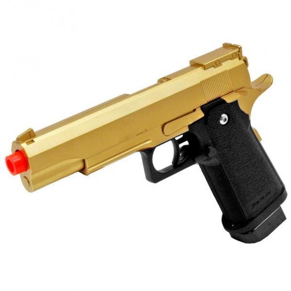 SPRING AIRSOFT M 1911 A1 FULL SIZE PISTOL HAND GUN AIR w/ 6mm BBs BB - BLADE ADDICT