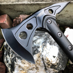 Black Tactical Tomahawk Hatchet Axe - BLADE ADDICT