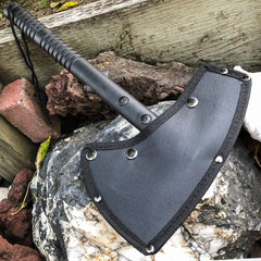 Black Tactical Tomahawk Hatchet Axe - BLADE ADDICT