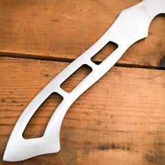 Full Tang Stainless Steel Tomahawk Throwing Axe Hatchet Camping Axe - BLADE ADDICT