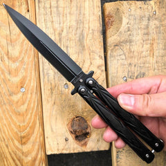 Battle Balisong Butterfly Knife - BLADE ADDICT