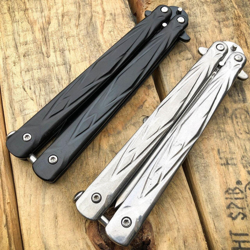 Battle Balisong Butterfly Knife - BLADE ADDICT