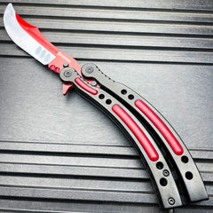CSGO AUTOTRONIC Practice Butterfly Knife Tactical Combat Trainer - BLADE ADDICT