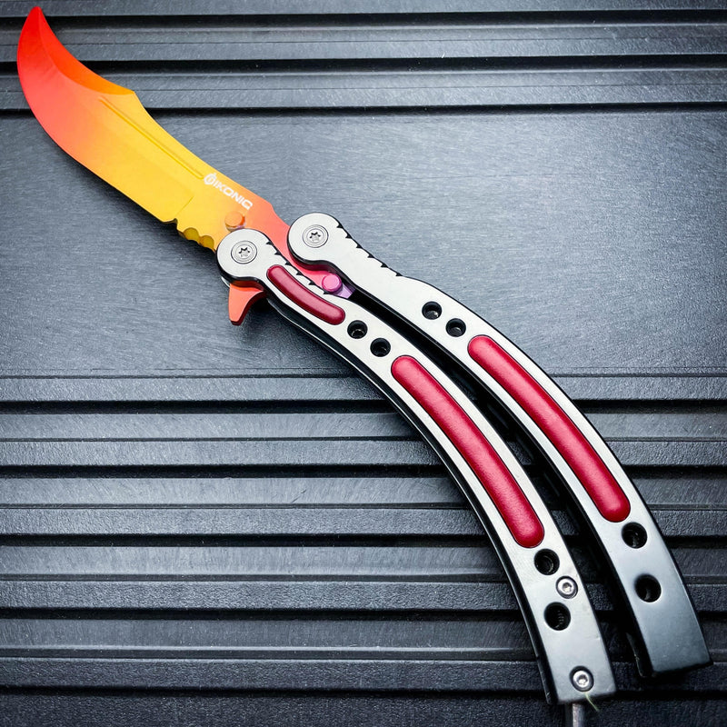 CSGO Butterfly Balisong Trainer - Fade - BLADE ADDICT