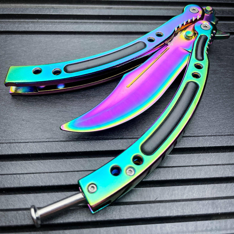 CSGO Butterfly Balisong Trainer - Spectrum - BLADE ADDICT