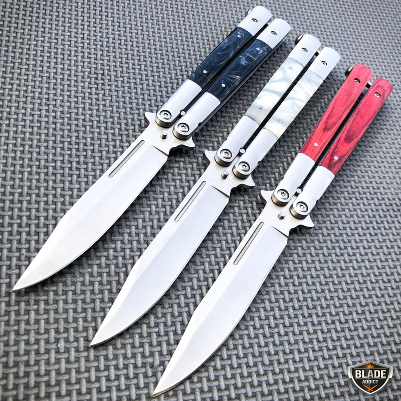 Tactical Balisong Butterfly Knife - BLADE ADDICT