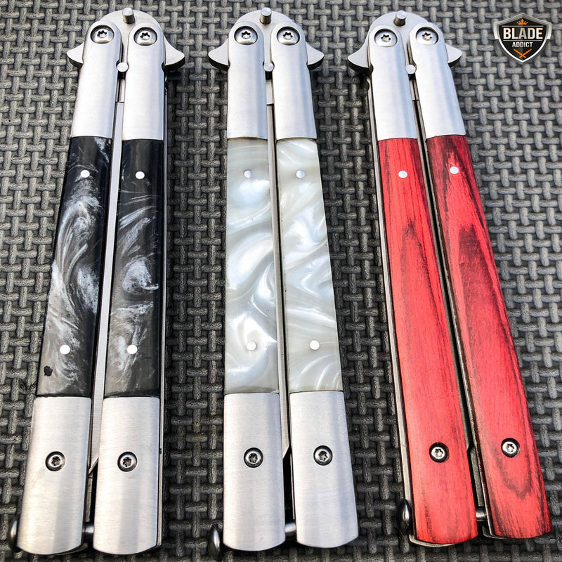 Tactical Balisong Butterfly Knife - BLADE ADDICT