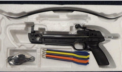Crusader Hand Held Archery 50LB Pistol Mini Crossbow Gun Arrows - BLADE ADDICT