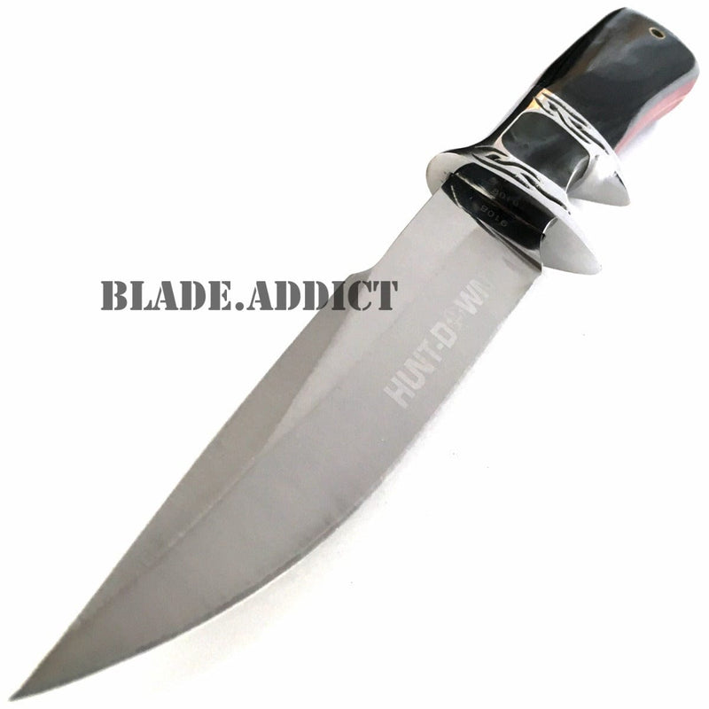 10.25" Fixed Blade Full Tang Hunting Survival Knife - BLADE ADDICT