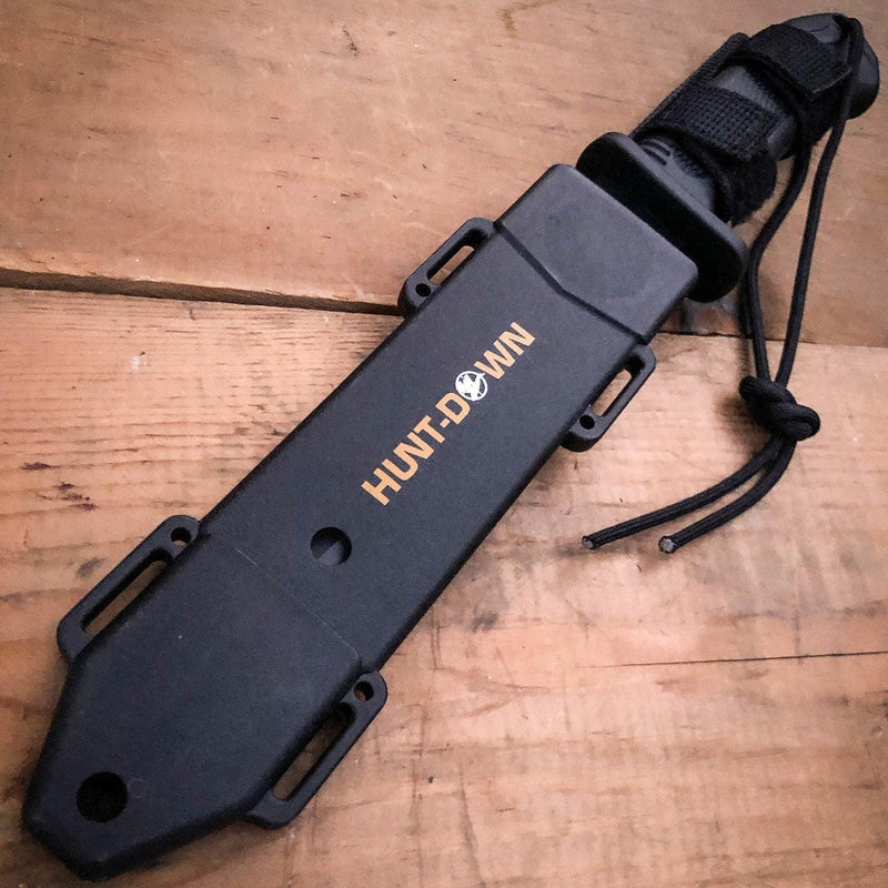 12" Tactical Hunting Fixed Blade Bowie Camping Knife For Sale - BLADE ADDICT