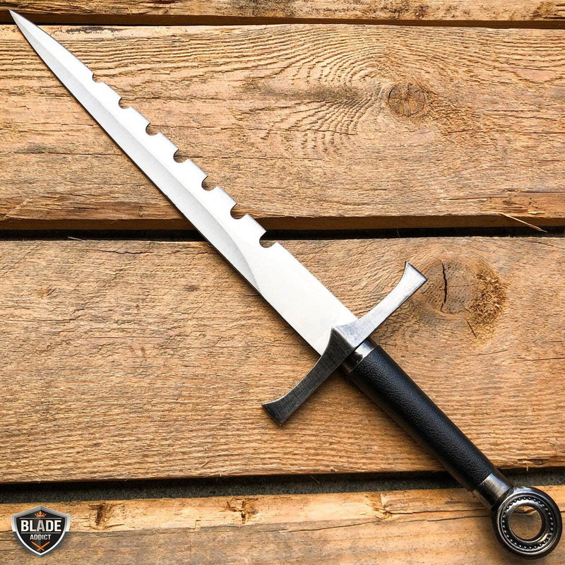 14.25" Medieval Renaissance Dagger Short Sword History Knife - BLADE ADDICT
