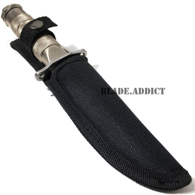 8.25 Tactical Fishing Hunting Knife w/ Sheath Survival Kit