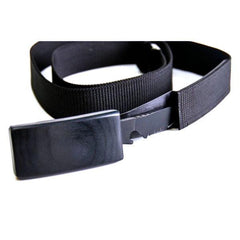 Belt Buckle Fixed Blade Knife - Adjustable Canvas Belt, TPU Buckle - BLADE ADDICT
