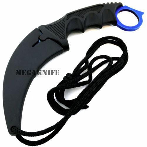 CSGO Blue Fixed Blade Karambit - BLADE ADDICT