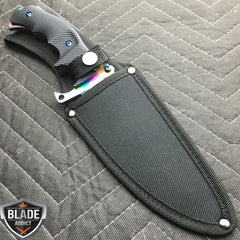 CSGO Huntsman Fixed Blade - Rainbow Fade - BLADE ADDICT