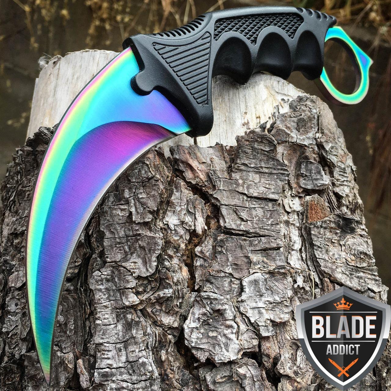 CSGO Rainbow Fade Karambit | BLADE ADDICT