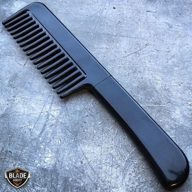 Dapper Defender Self Defense Brush Comb Knife - BLADE ADDICT