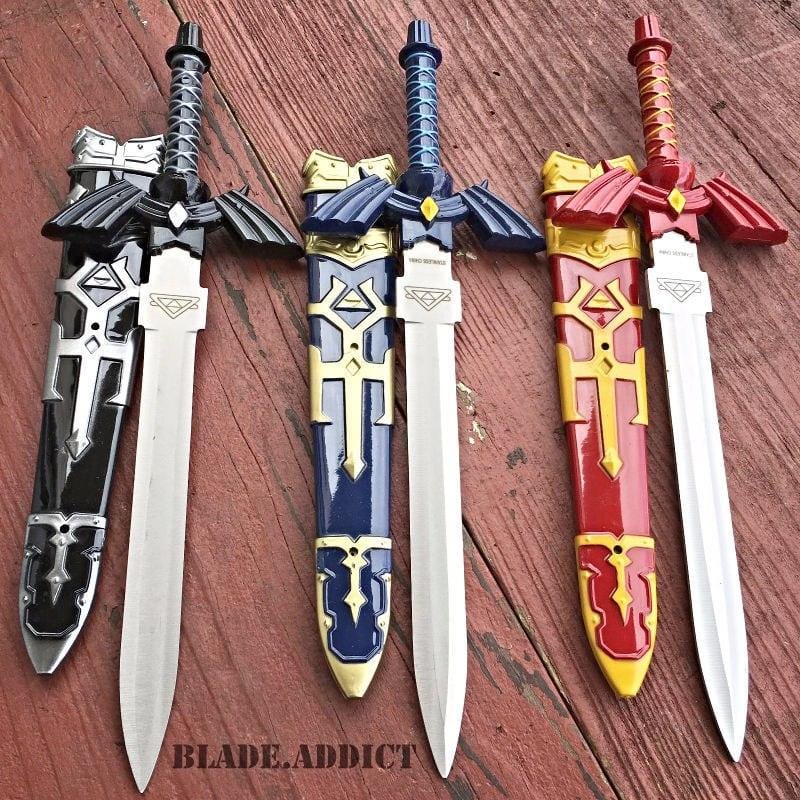 Legend of Zelda Hylian Hyrule Ocarina of Time Master Sword Short Dagger - BLADE ADDICT