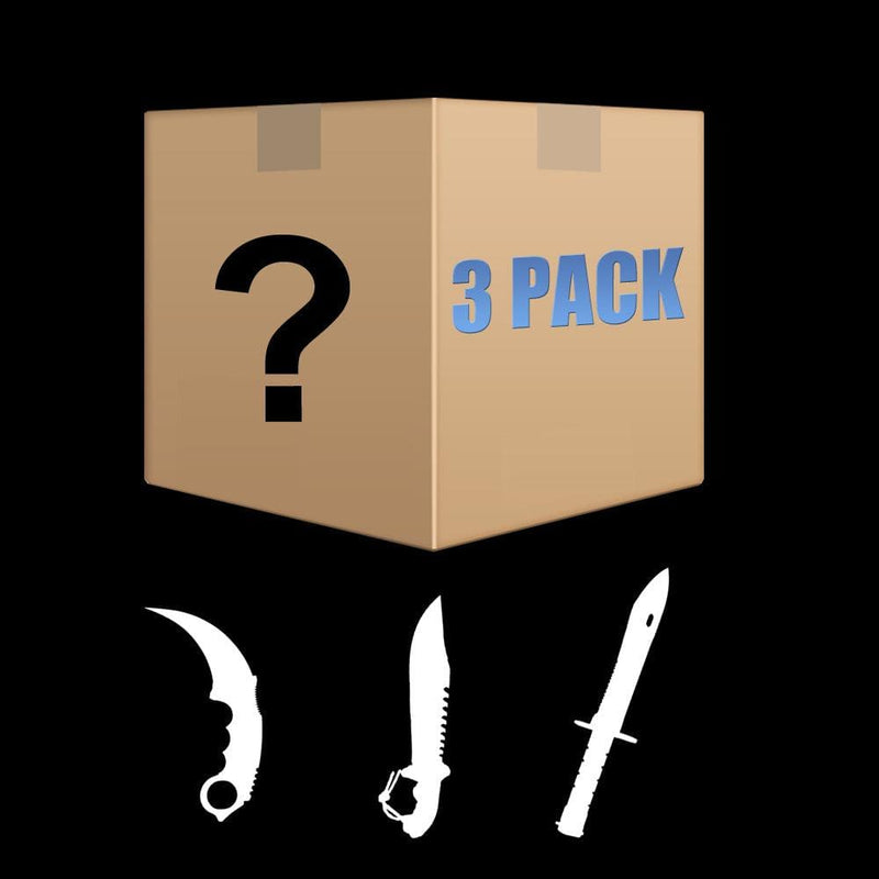 Mystery Deal - Fixed Blade Knives - Set of 3 - BLADE ADDICT