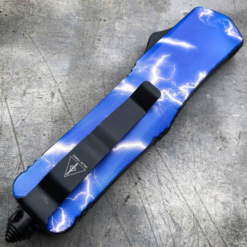 9" Fantasy Tactical Recon OTF Combat Pocket Knife - BLADE ADDICT