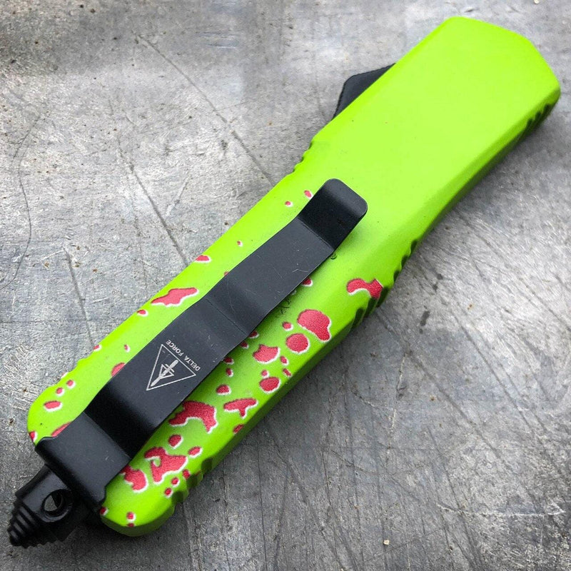 9" Fantasy Tactical Recon OTF Combat Pocket Knife - BLADE ADDICT