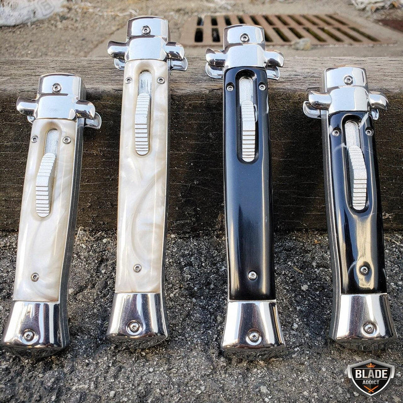 Classic Gentleman Italian Stiletto OTF - BLADE ADDICT