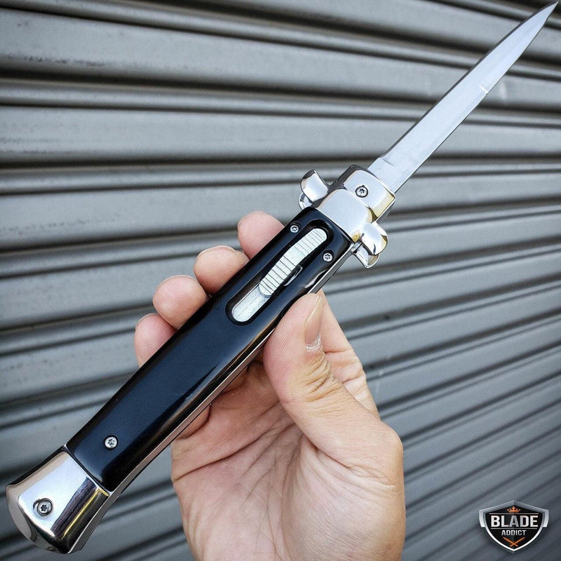 Classic Gentleman Italian Stiletto OTF - BLADE ADDICT