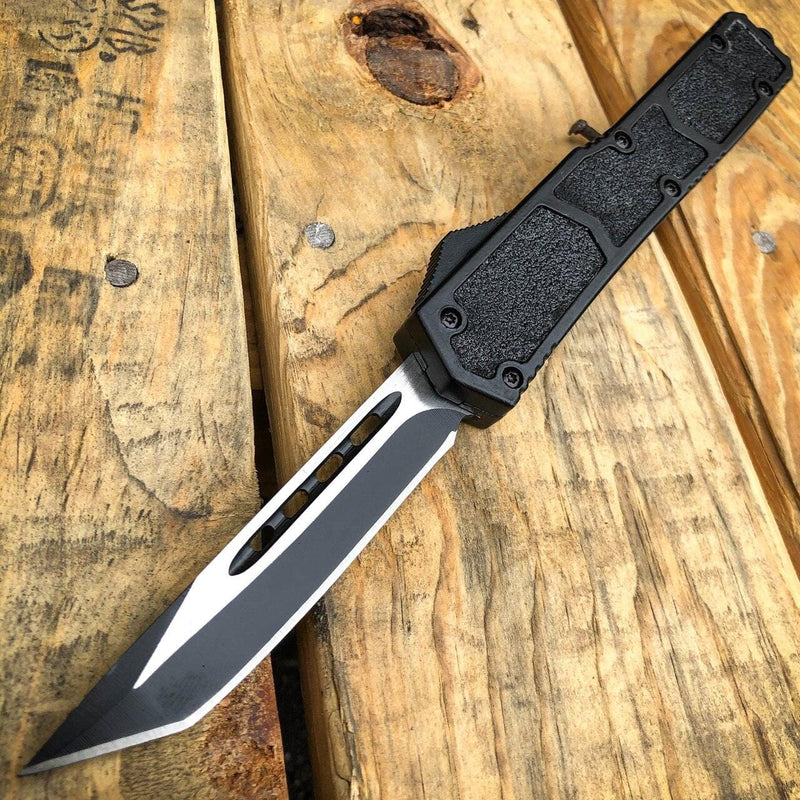 Delta Force Recon Dagger Blade OTF Knife NEW - BLADE ADDICT