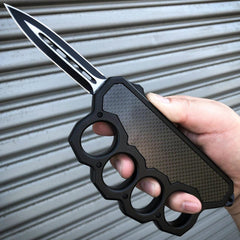 Exclusive Carbon Fiber Knuckle OTF - BLADE ADDICT