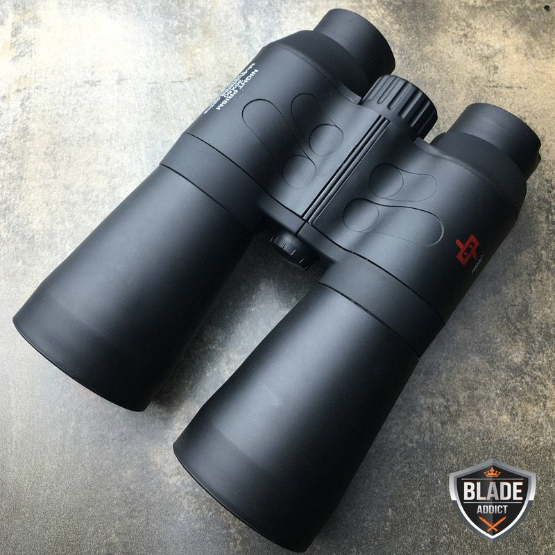 Day/Night 30X50 Multi-Coated Military Zoom Binoculars w/Pouch Hunting - BLADE ADDICT