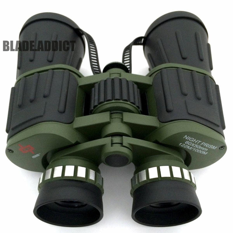 Day/Night 60x50 Military Army Zoom Powerful Binoculars - BLADE ADDICT