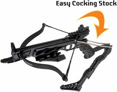 SHREDDER 80 LB ARCHERY HUNTING Gun BLACK PISTOL CROSSBOW - BLADE ADDICT